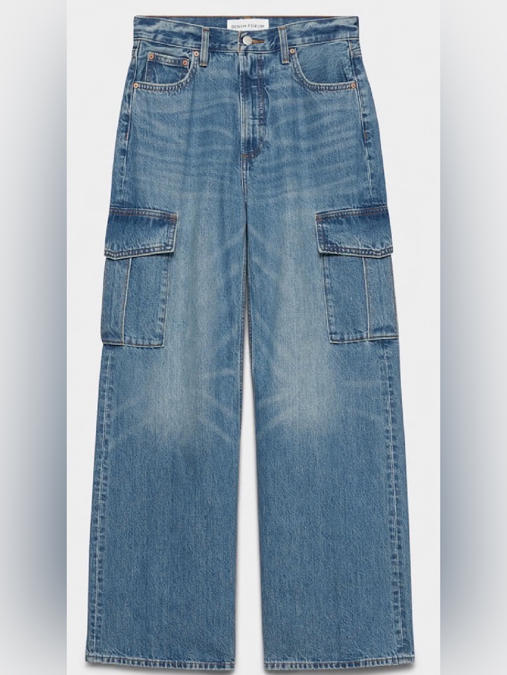 Aritzia Denim Forum The Farrah Hi-Rise Wide Cargo Jean - Size 26